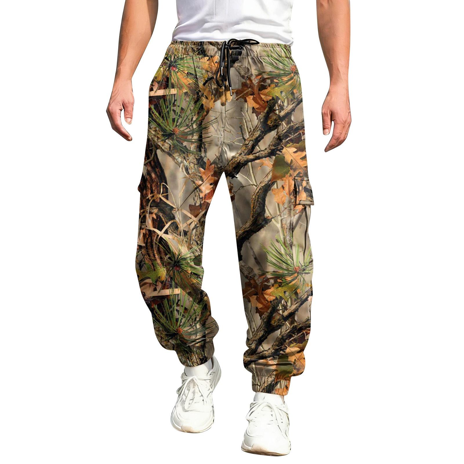 

Men s Camouflage Loose Work Pants Men s Casual Fashion Work Pants L армия зеленый