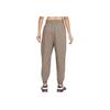 Nike Dri-Fit One High Waist Quick-Dry Fashion Cropped Pants Women Bottoms Mink-Brown Black HJ1051-233