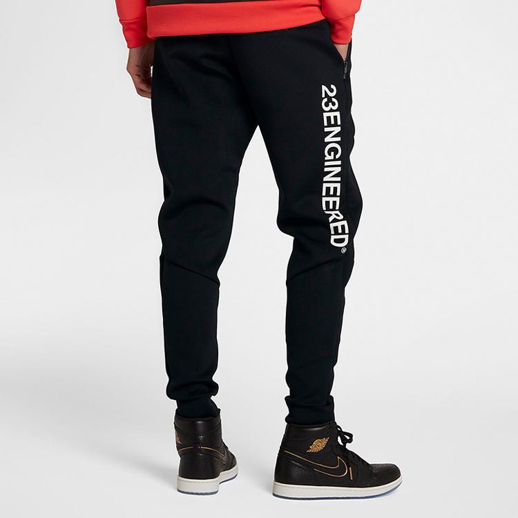 Air Jordan 23 Flight Space Bavlněné Sportovní Ležérní Kalhoty Pánské Spodky Černé BQ4645-010