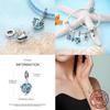 Real Copper Charms Summer Oceans Pendant Fit Original Bracelet Making Woman Jewelry Diy Gift