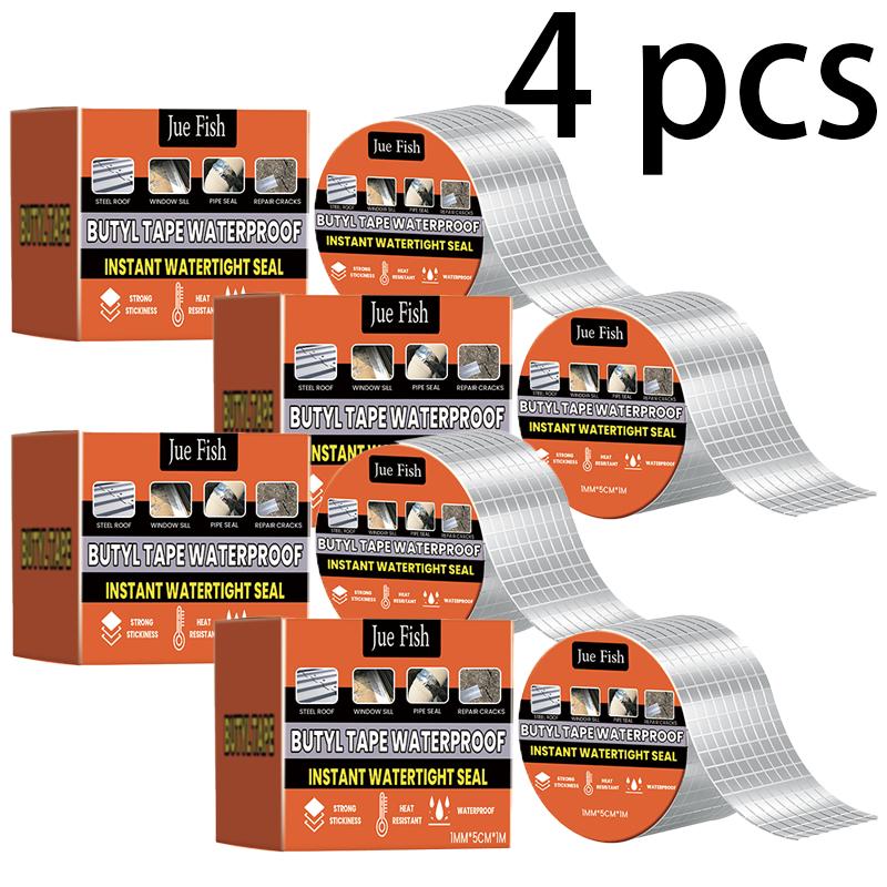 Wasserdichtes Butyl-Klebeband Dachleckageabdichtung feuchtigkeitsbeständig hochhaftend selbstklebend Aluminiumfolie wasserdichte Membran