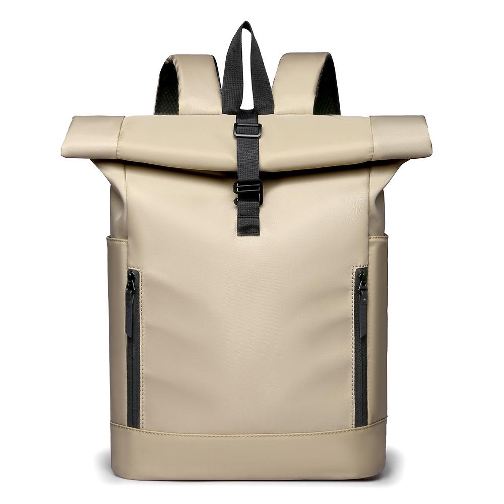 

Модный рюкзак ролл-топ для мужчин и женщин – Повседневная дорожная сумка на двойном плече Below 20L