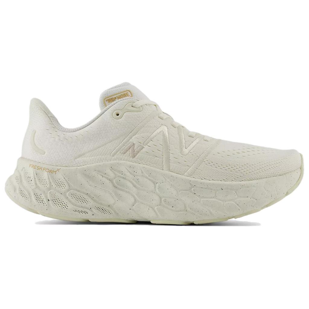 New Balance Nb Fresh Foam X More V4 Pohodlné Jednoduché Tlumení Nárazů Odolné Nízké Běžecké Boty Pánské teniska Bílá MMORWS4