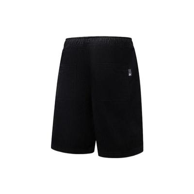 Printed Logo Casual Shorts Men Bottoms Black 537354-01