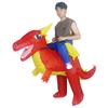 Velociraptor Inflatable Costume - Halloween T-Rex Cosplay & Creative Performance Outfit