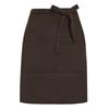 Dacron Chef Apron Solid Color Household Cleaning Apron Simple Waiter's Half-length Apron