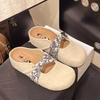 Retro-style Headband Flip-flops, New Style Thick-soled Sandals for Women, Women's Shoes