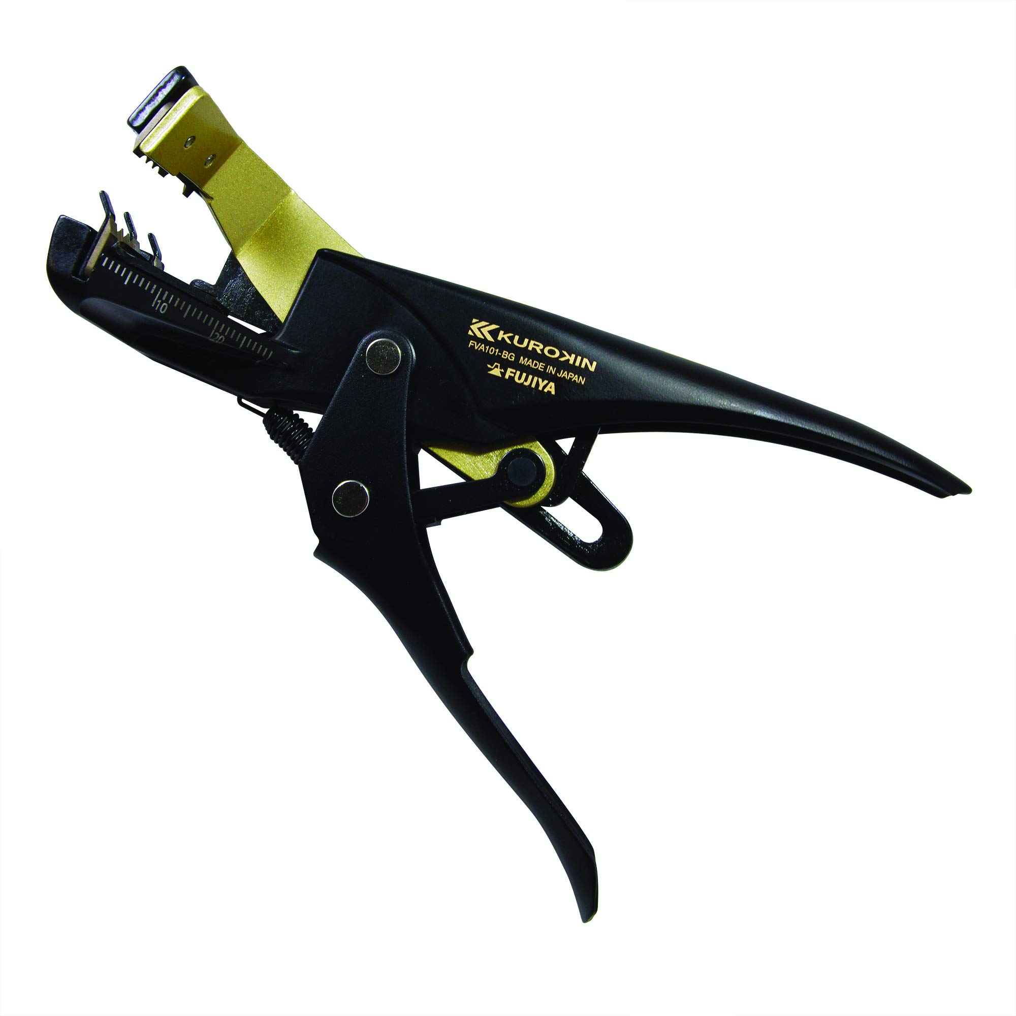 

FUJIYA Tools, FVA101-BG, VA Cable Strippers, Black & Gold color-