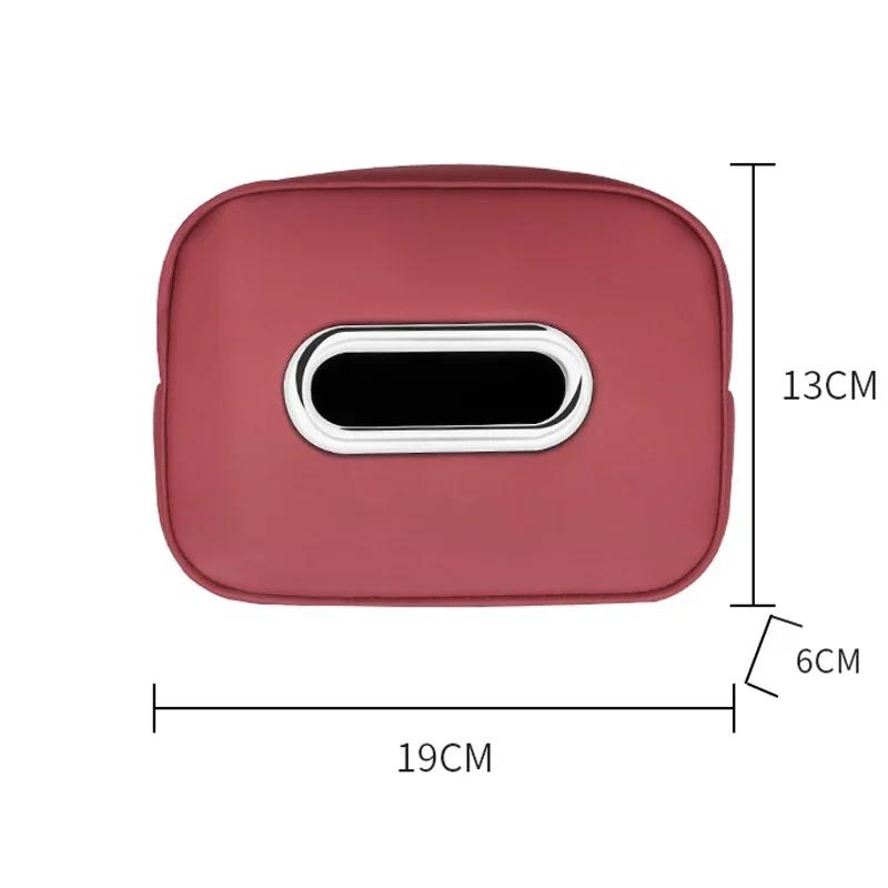 Car Sticker 2025 Hot Car Interior Seat Back Tissue Storage Bag Accessories Toilet Paper Organizer For Tesla Model 3 Model S X Mo