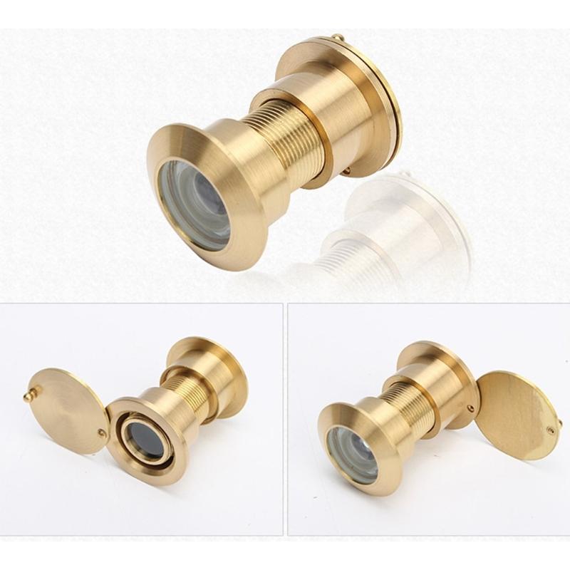 200 Degree Wide Angles Door Viewers Security Door Eye Viewer Peephole Door Hardware for Better Home Security Enduring