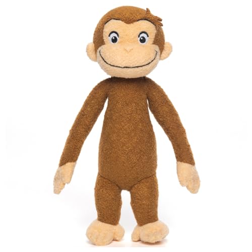 Takara Tomy Arts Curious George Plush Toy Medium Curious George Plush Toy Approximately 30cm Tall