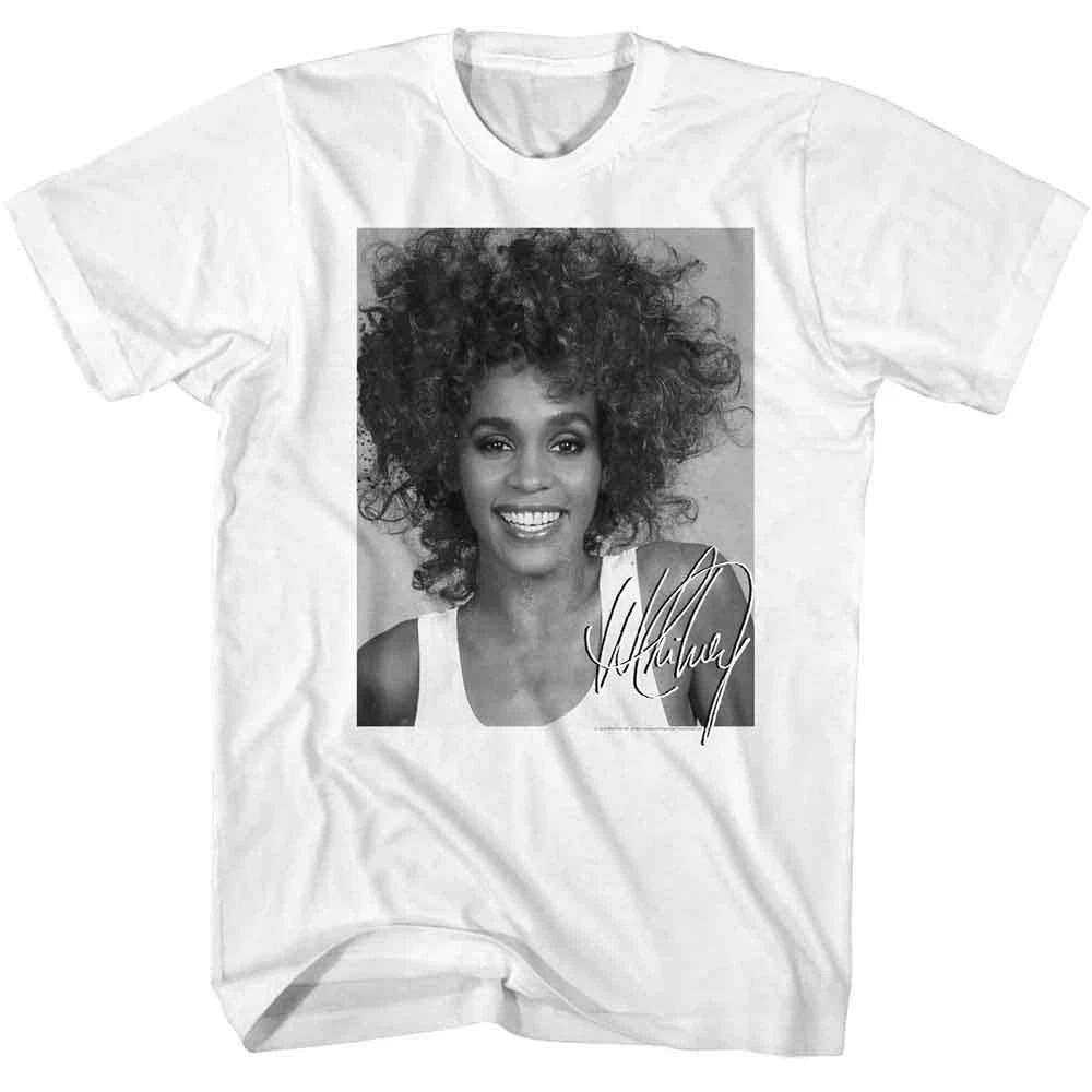 Whitney Houston - Signature 2 - American Classics - White Front Print  Shor 110