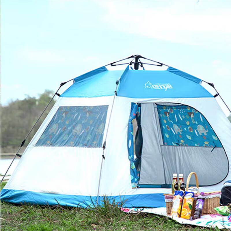 Wolfwalker Automatic Pop-Up Camping Tent 3-4 Person