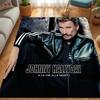 Johnny Hallyday: Life Death carpet Suitable for all seasons floor mats Dormitory decoration Protective pad Fashion