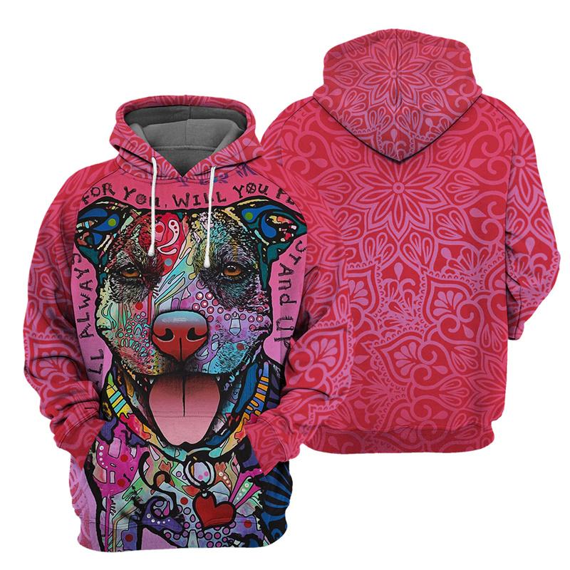 Animal Doberman Puppdog 3D Print Hoodie Men Oversized Long Sleeve Pullovers Bullhead Terrier Corgi Pets Dog Graphic Hoodies Tops