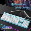 OLOEY 919 Wired Silent Mechanical-Feel Keyboard and Mouse Set