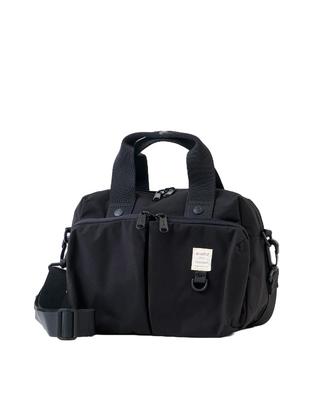NEW STANDARD Boston Bag, A5, Double-Sided Water-Repellent, Lightweight, 2-Way, 10 Pockets