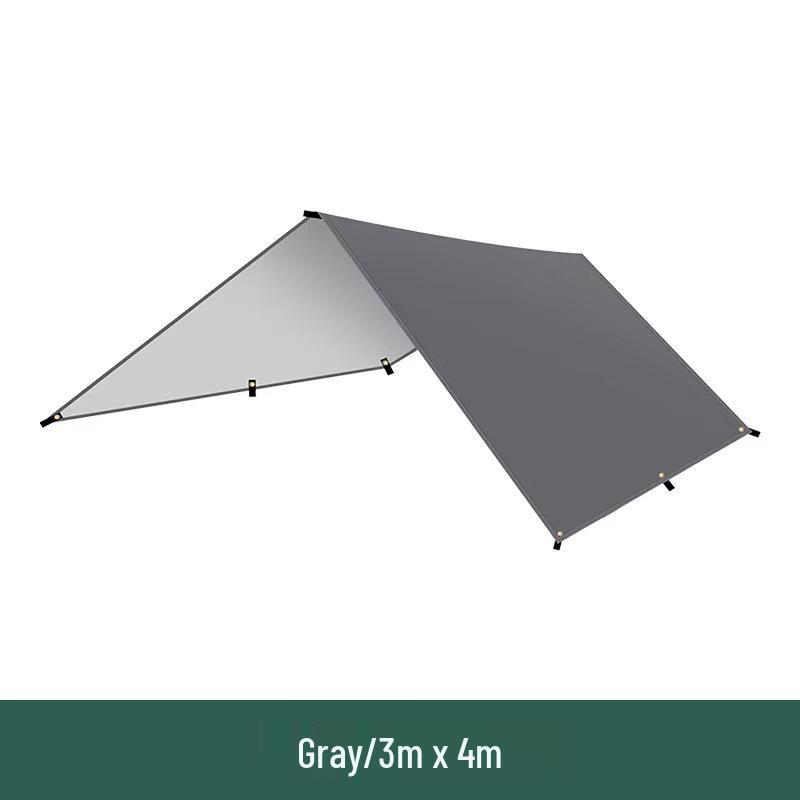 Portable Outdoor Sunshade Rainproof Tent Tarp for Camping and Beach