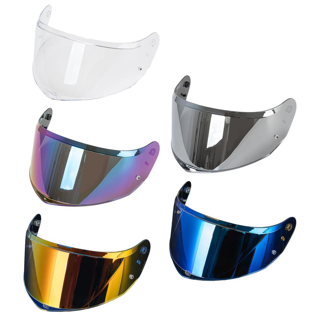 Vollgesichts-Motorradhelm Visier Kratzfest PC-Material Windschutzscheibe Ersatz für FF