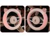 2023 Elegant Knot Kitten Plush Steering Wheel Cover