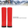 2 PCS Bike Rubber Handlebar Grips Anti Slip Handlebar Cover Shockproof Mountain Bike Handles