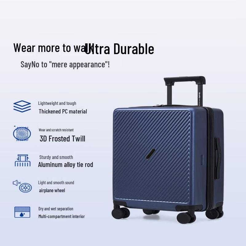 OIWAS Durable PC Carry-On Suitcase 20 inch Carry-on