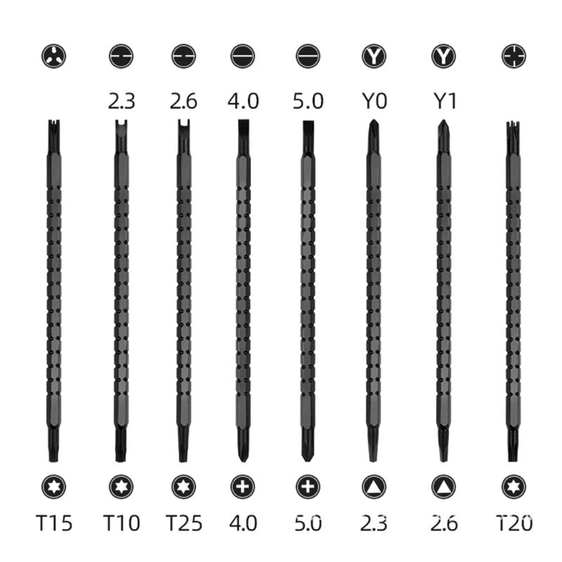 13-in-1/17-in-1 Screwdriver Set Precision Cross Screwdriver Head Double-Head Multi-Function Kit Repair Hand Tool