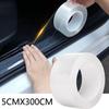 Car Door Sill Protector Transparent Anti Scratch Strip Trunk Guard Plate Universal Thick Protective Film