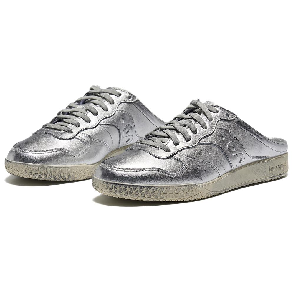 Saucony Bullet Ct Comfortable Versatile Anti-Slip Closed-Toe Slippers Unisex Slippers Silver S79058-5