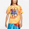 Nike Space Jam: A New Legacy Squad Cartoon Print Tie-Dye Basketball T-Shirt Men Tops Gold DH3824-101