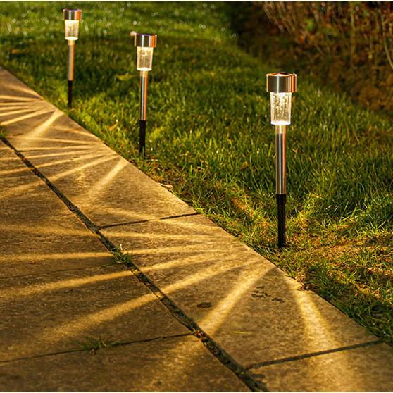 Waterproof Solar Lawn Lights: Automatic Outdoor Night Courtyard Lamp