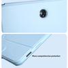 Magnetic Leather Case for OPPO Pad 4 Pro 11.61 Inch 360 Rotatable Y Stand Cover with Ring Holder