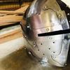 Medieval Barbuta Visor Helmet, Knight Helmet, Warrior Helmet, Best gift, Home Decor item