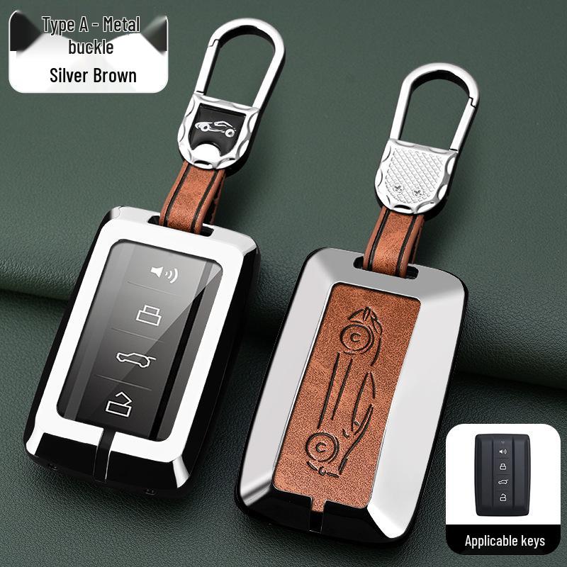 Tank 300 Car Key Cover Set: Compatible Key Shell & Protective Wrap with Buckle
