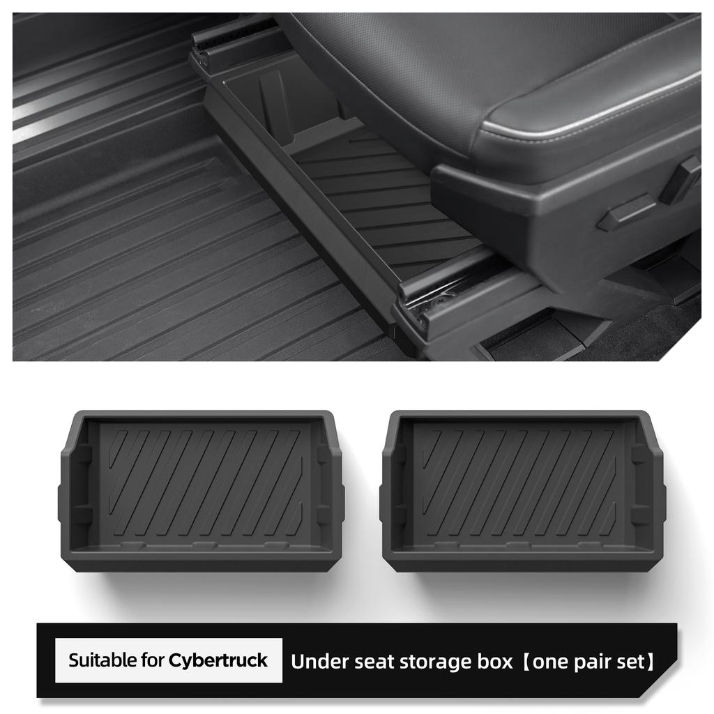 Pentru Tesla Cybertruck 2025 2025 Scaun Față Partea Inferioară Cutie de Depozitare Sub Scaun Accesorii Auto Organizator Tip Sertar Ordonare