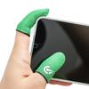 Breathable Silver Fiber Touch Display Finger Covers 360 Degree Fit Anti Slip Gaming Accessories for Mobile Devices 2pcs