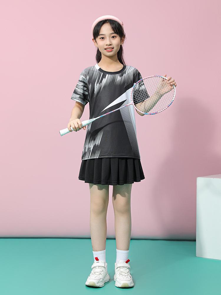 Children's Badminton Clothing, Table Tennis Clothing, Tennis Clothing Set, Boys' Sportswear, Girls' Quick-drying Training Clothing, Men's