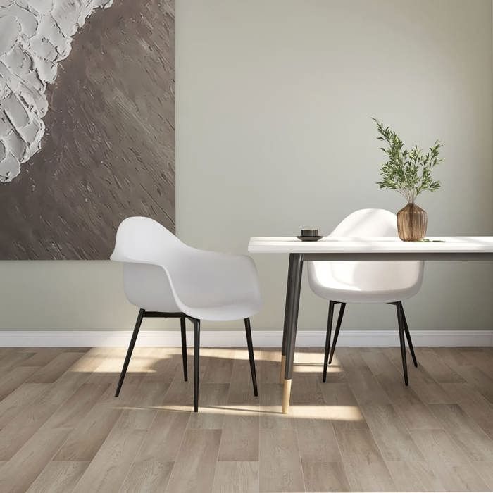 VidaXL 2x Dining Chairs Kitchen Seats Dining Chairs Meal Chairs Kitchen Armchairs Home Interior 338073