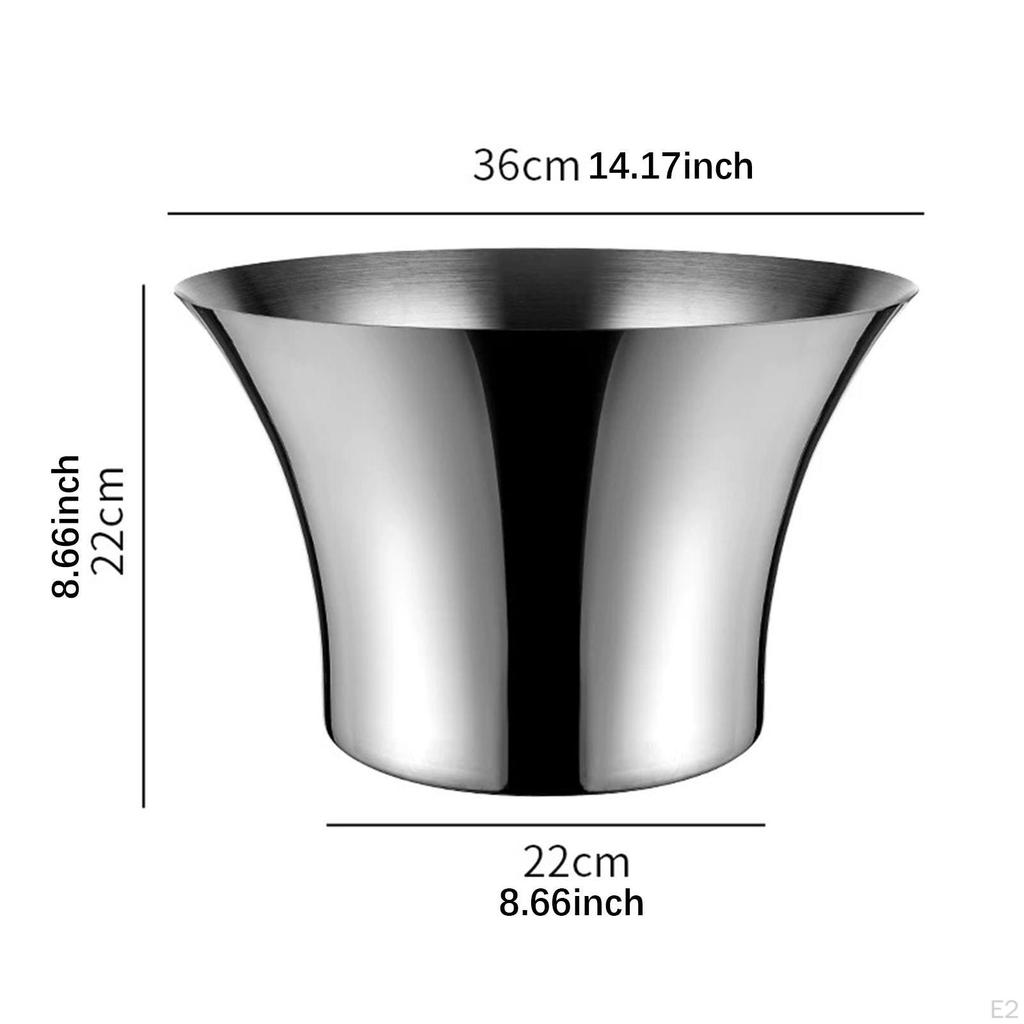 Ice Bucket for Parties Beer Champagne Drinks Tub BBQ Beach