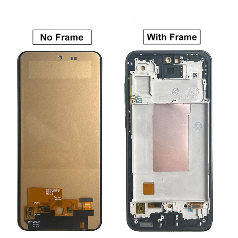 AMOLED Για Samsung Galaxy A36 5G Οθόνη LCD Οθόνη Αφής Ψηφιοποιητής Συναρμολόγηση Για Samsung A36 5G A366E A366E/DS Οθόνη LCD