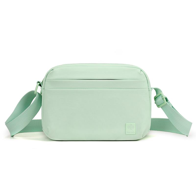 

Высококачественные нейлоновые женские сумки через плечо, однотонные дизайнерские сумки через плечо и кошельки для женщин, повседневные дорожные сумки-мессенджеры для поездок на работу светло-зеленый