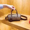 New Lacey20 Shoulder Messenger Bag Retro Trend Coated Leather Cylinder Bag Pen Holder Bag