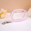 1Pc Jewelry Transparent Storage Box Wallet Keychain Cute Storage Bag Thickened Doll Display Out Bag PVC