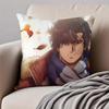 Fashion CCity Hunter SShinjuku Private Eyes Cushion Cover Pillowcase Antidustmite Invisible Zipper Short Plush Sofa Cushion