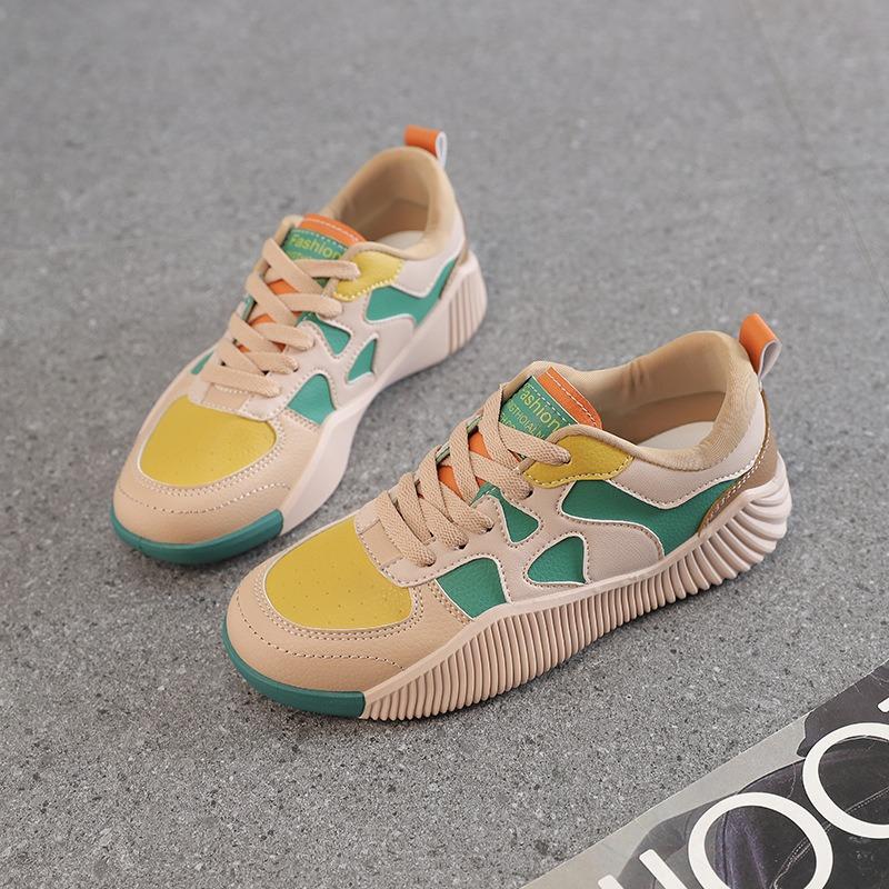 Neue vielseitige Sneaker mit dicker Sohle, Sport- und Freizeitschuhe