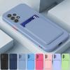 Funda On For Samsung Galaxy S25 S 25 S25FE S25Edge S25Plus S25Ultra FE Edge Plus + Case Silicone Wallet Card Holder Slot Cover