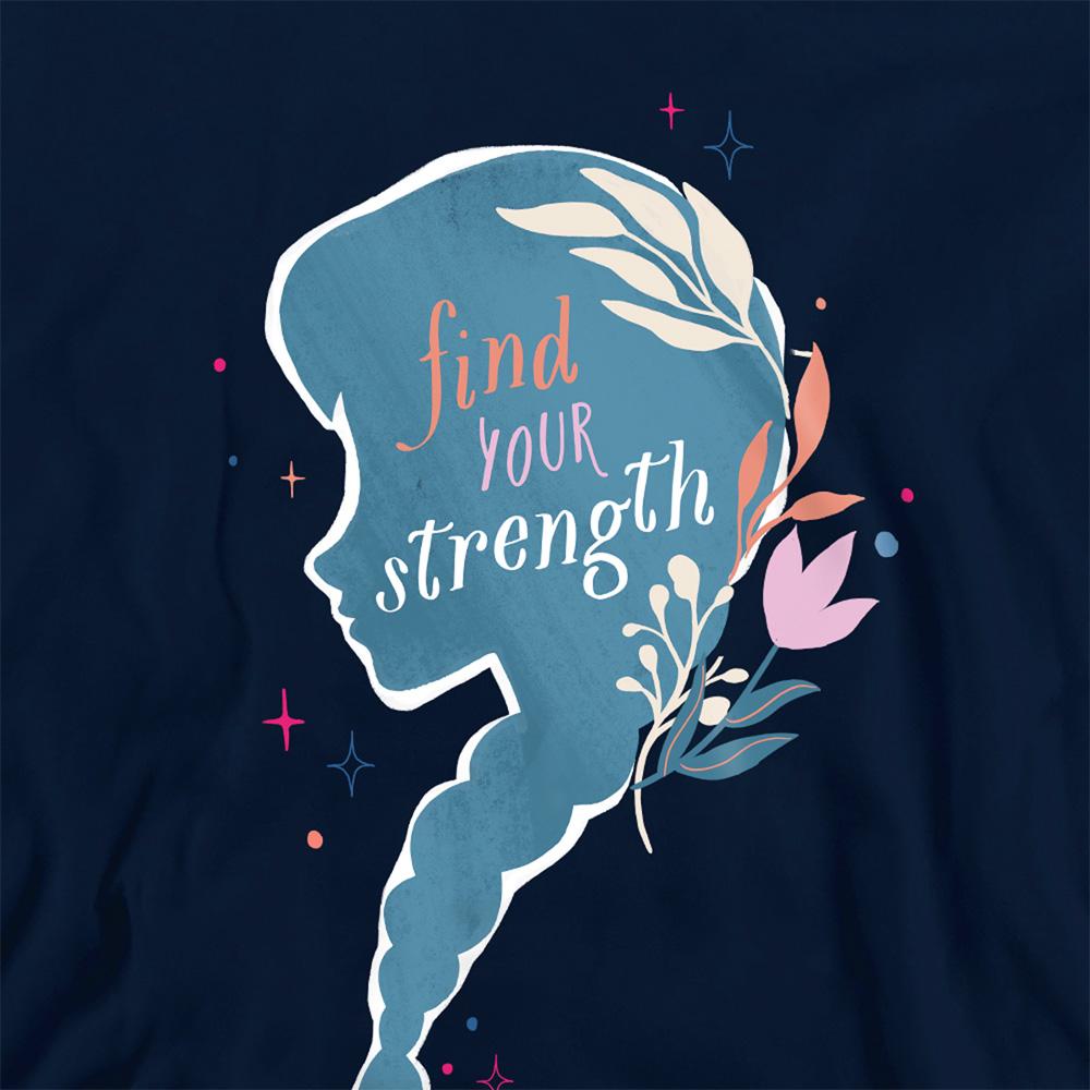 Frozen Childrens/Kids Find Your Strength Anna Pullover Hoodie