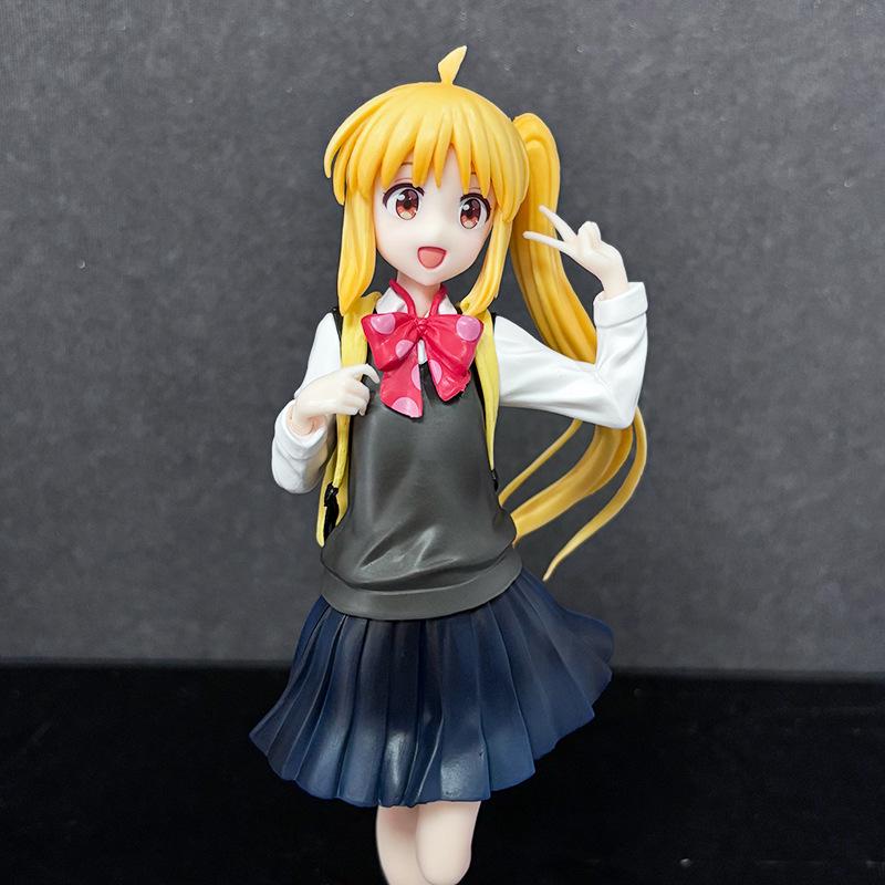Popular rock and roll Ijichi Hongxia standing alone beautiful girl Biye anime figure peripheral case ornaments gift