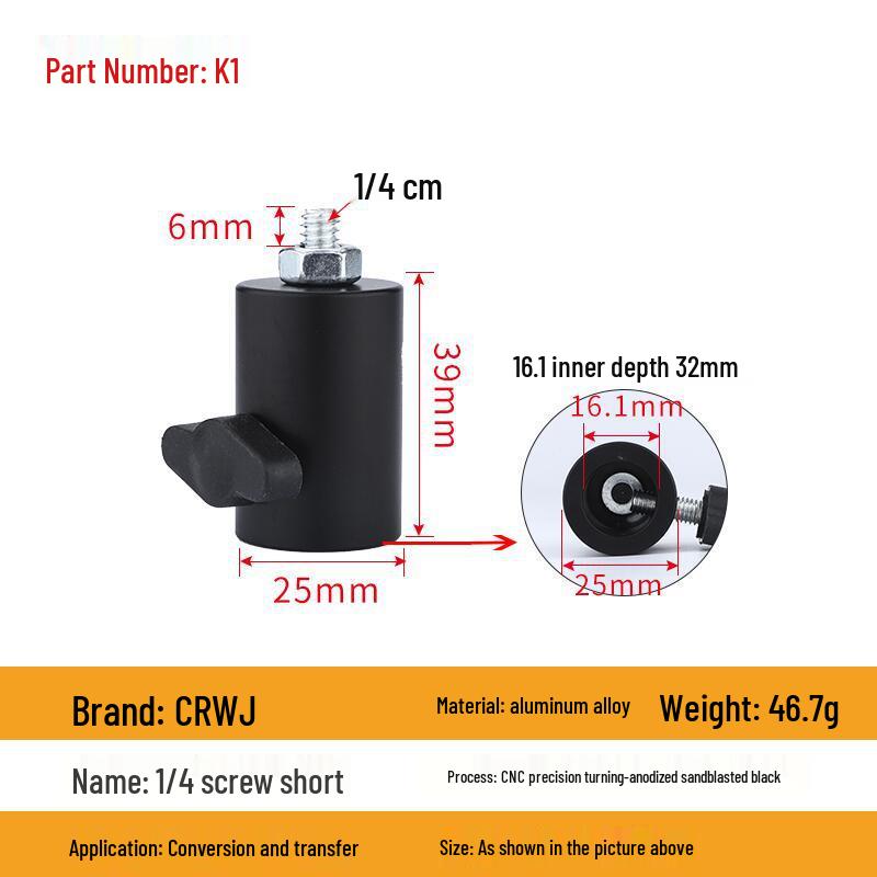 Swivel Head Tripod Light Stand with Interchangeable Mount