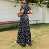 European and American spring and summer suit fashion casual short-sleeved skirt suit